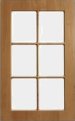 Maple Mullion Doors for Glass